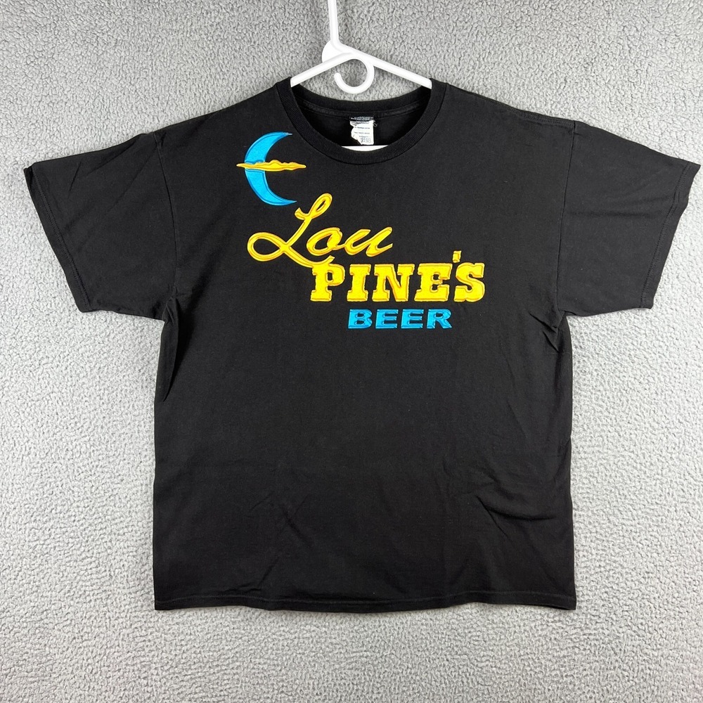 Official HBO True Blood T Shirt Adult XL Black Lou Pine's Beer 2009 TV Show